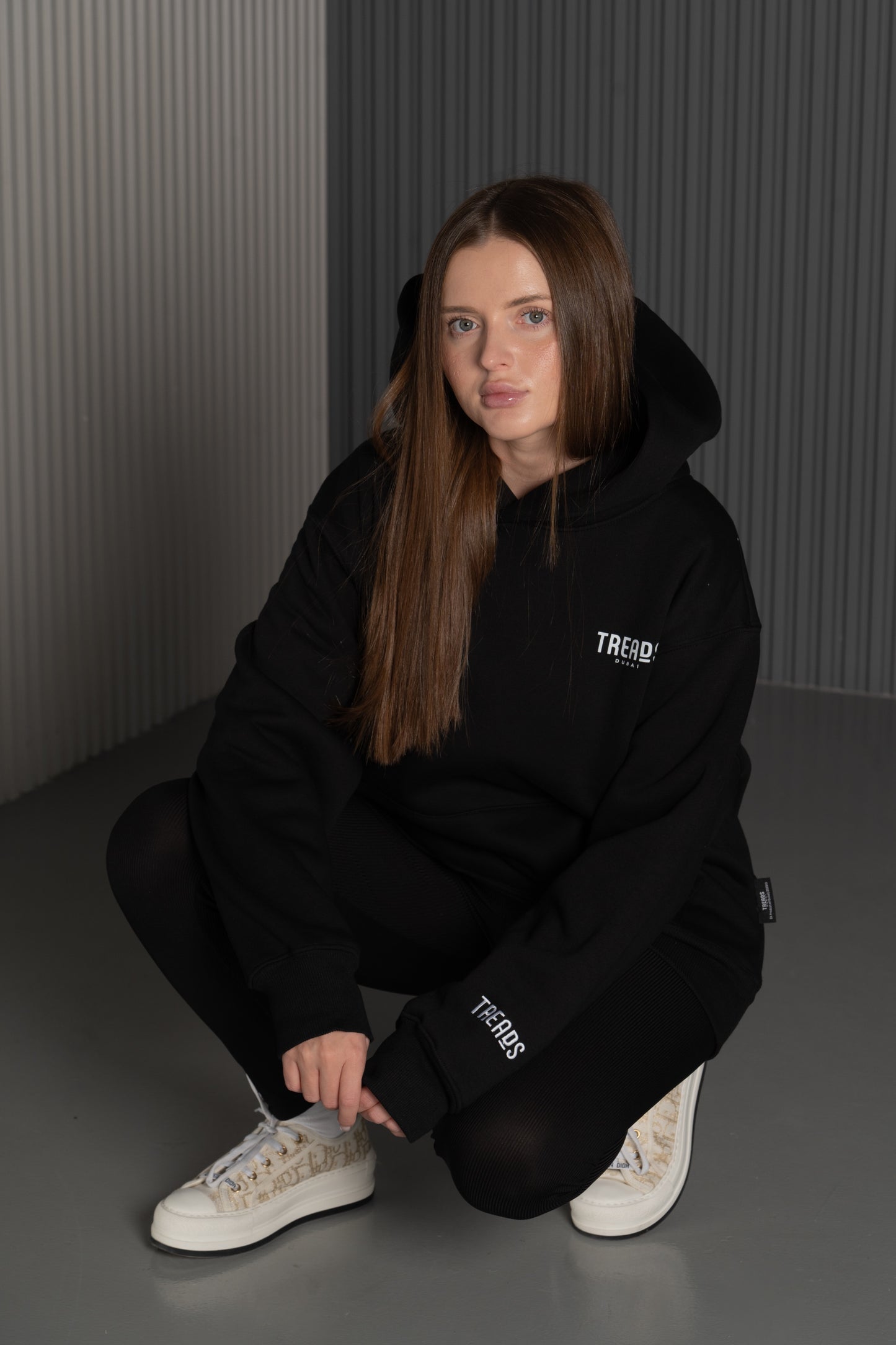 Treads BLACK hoodie