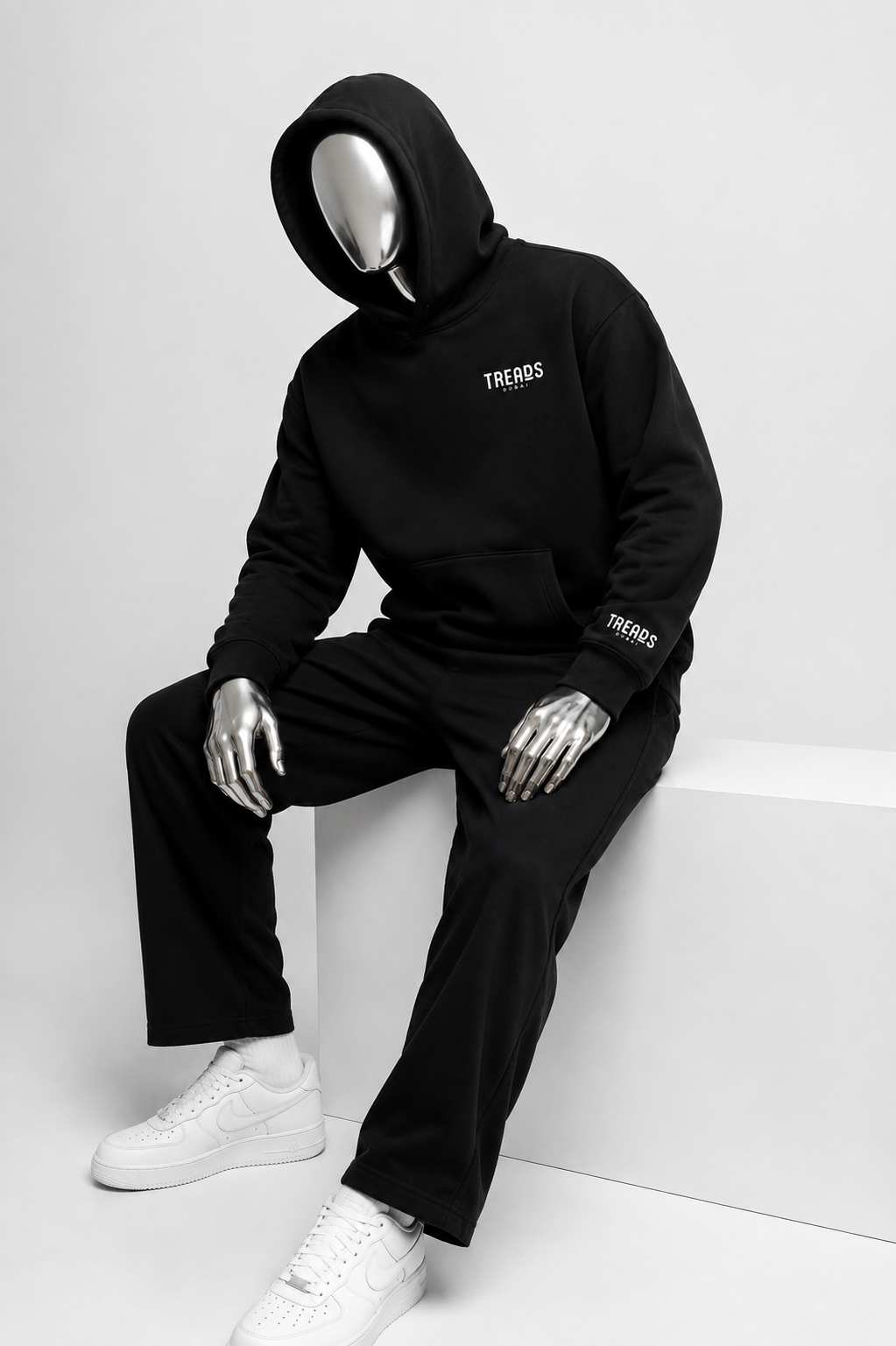 Treads BLACK hoodie