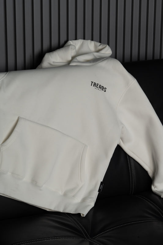 Treads WHITE hoodie