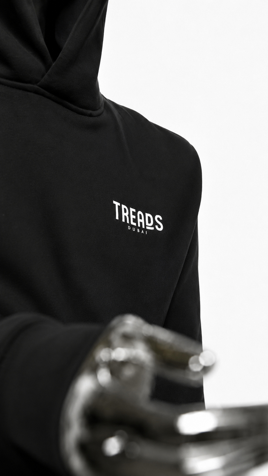 Treads BLACK hoodie