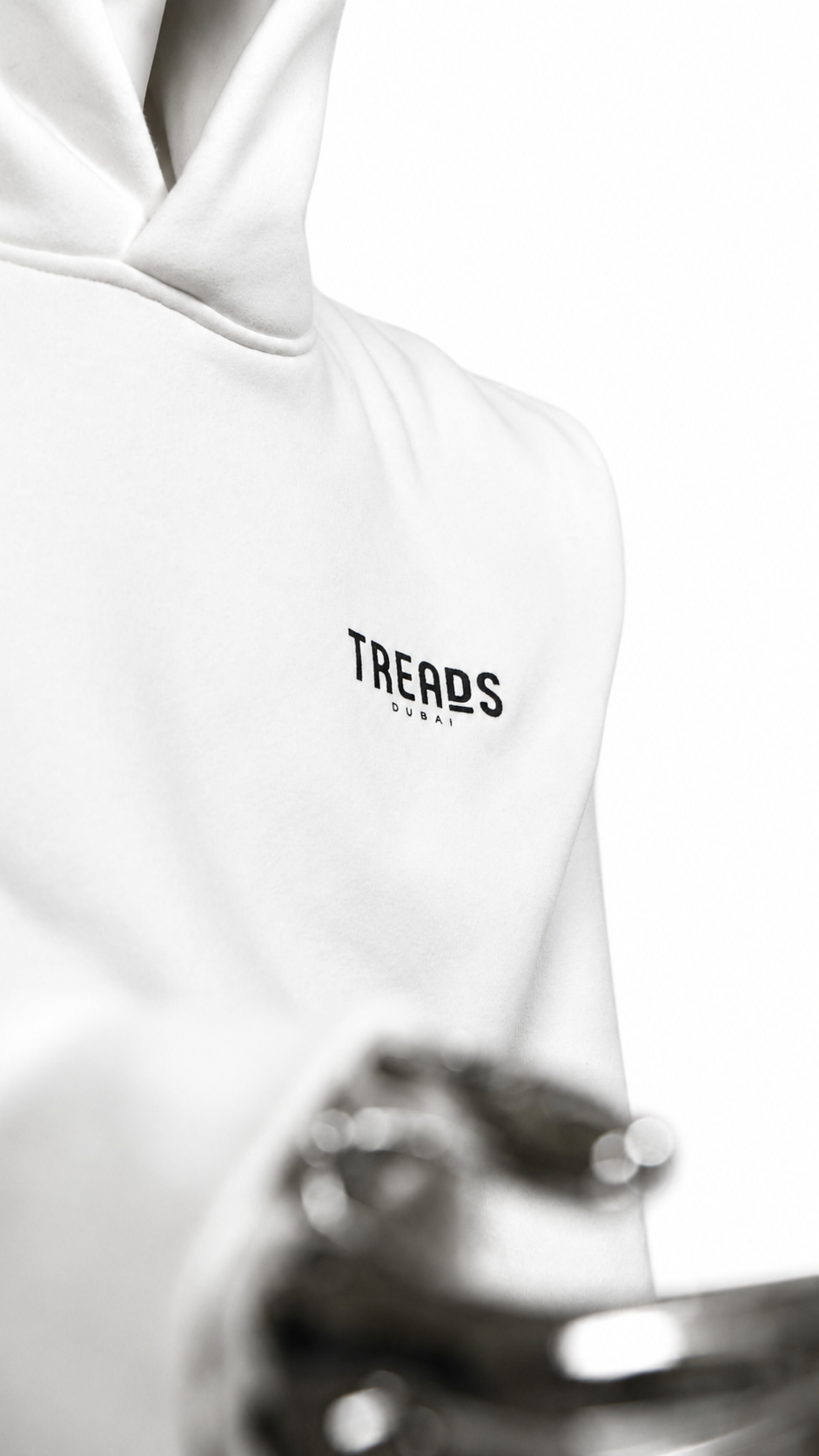 Treads WHITE hoodie
