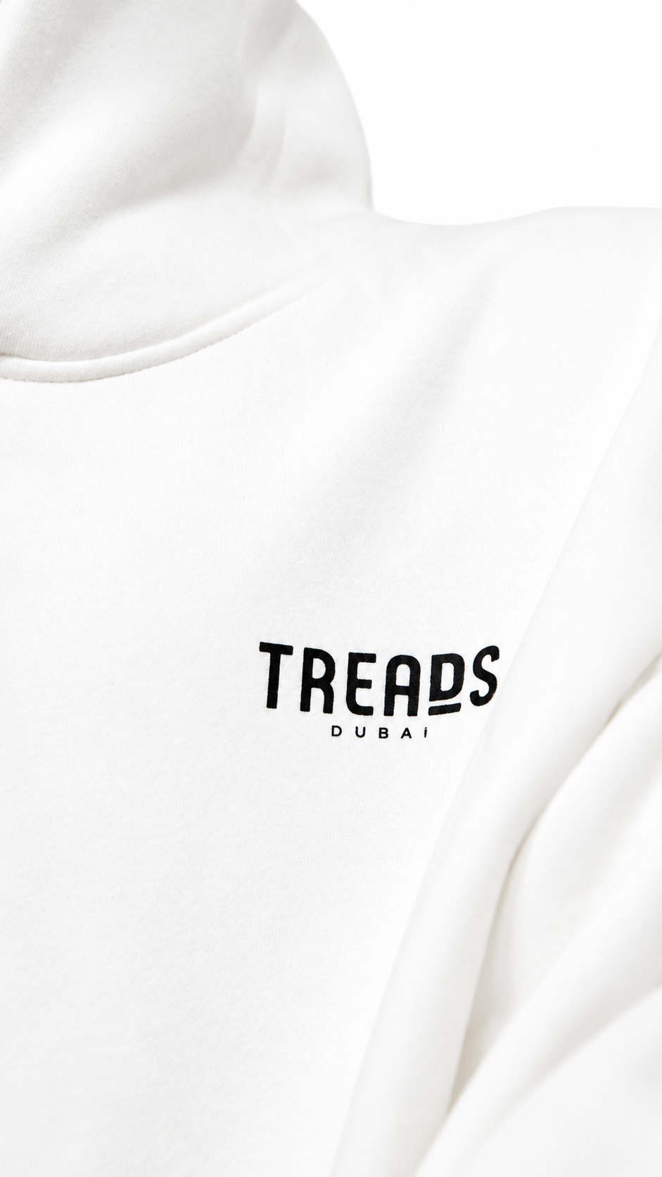 Treads WHITE hoodie