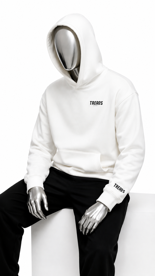 Treads WHITE hoodie
