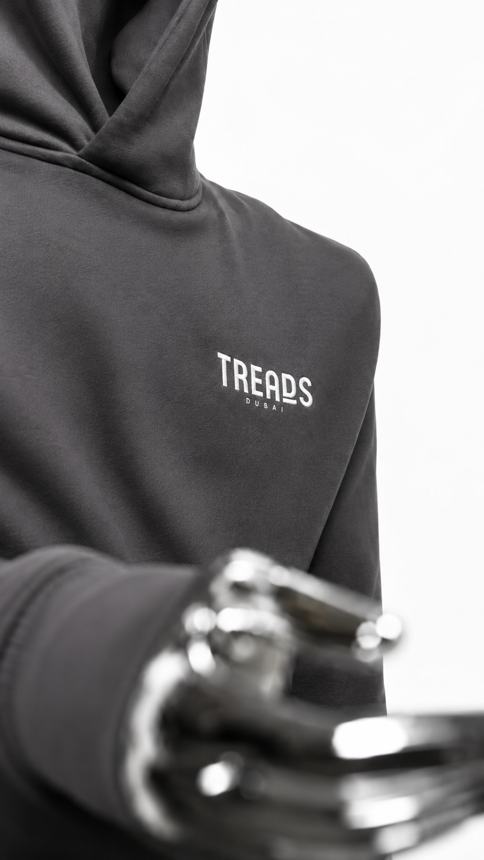 Treads GREY hoodie